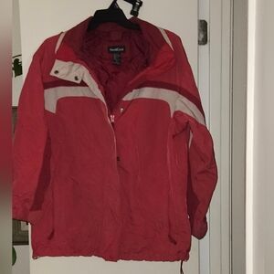 Women's Red Winter Coat
